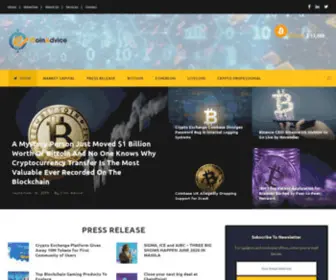 Coinadvice.org(Coin Advice) Screenshot