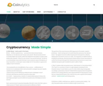 Coinalytics.co(Coinalytics) Screenshot