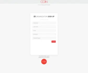 Coinapp.org(Donor Management System) Screenshot