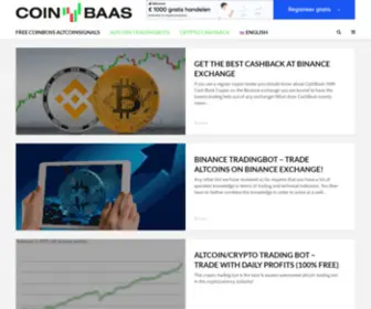 Coinbaas.com(Nederlands beste & grootste cryptocurrency community) Screenshot