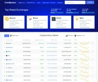 Coinbarters.com(Coinmarket) Screenshot