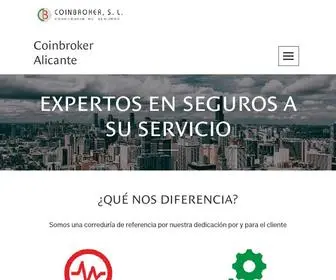 Coinbrokeralicante.online(EXPERTOS EN SEGUROS A SU SERVICIO) Screenshot