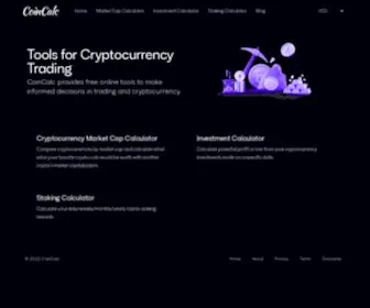 Coincalc.net(Coincalc) Screenshot