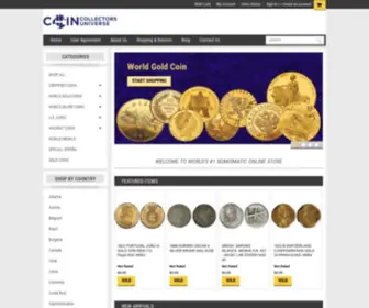 Coinccu.com(Coin Collectors Universe) Screenshot