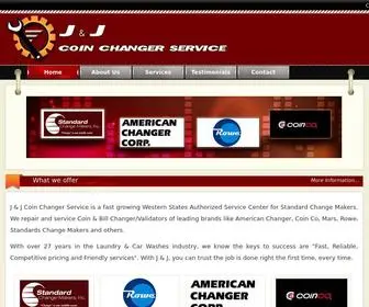 Coinchangerrepair.com(J & J Coin Changer Service) Screenshot