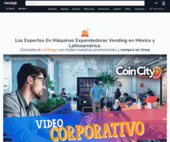 Coincitymexico.com(Maquinas expendedoras vending) Screenshot