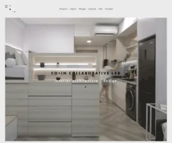 Coincollaborativelab.com(Co+in Collaborative Lab) Screenshot