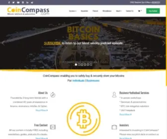 Coincompass.com(Home : CoinCompass) Screenshot