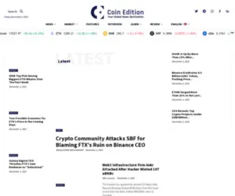 Coinedition.com(Coin Edition) Screenshot