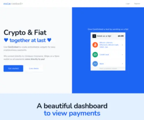 Coinembed.com(Coinembed) Screenshot