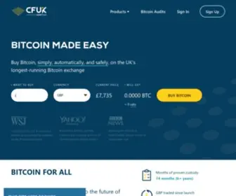 Coinfloor.com(Bitcoin for all) Screenshot