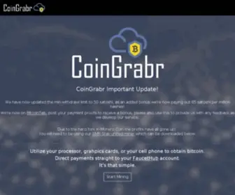 Coingrabr.com(Coingrabr) Screenshot