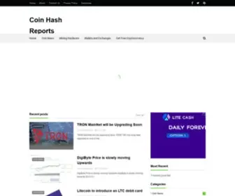 Coinhashreports.com(Coin Hash Reports) Screenshot