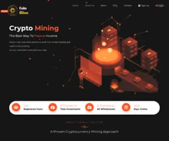Coinillion.com(Crypto Mining) Screenshot