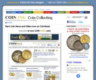 Coinlink.com(CoinLink Coin collecting) Screenshot