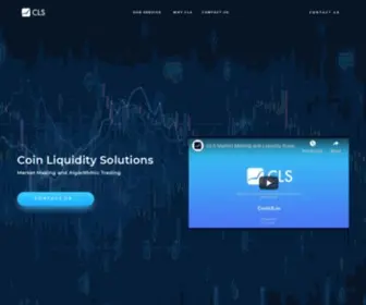 Coinls.io(Coin Liquidity Solutions) Screenshot
