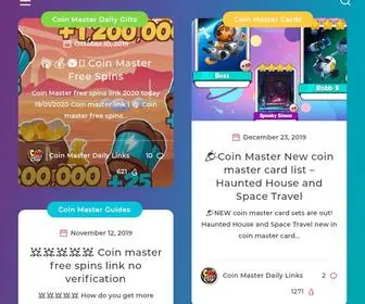 Coinmasterdailylinks.com(Forsale Lander) Screenshot