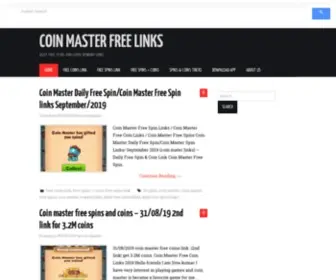 Coinmasterfreelinks.tech(Coinmasterfreelinks tech) Screenshot