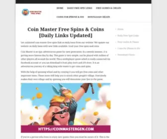 Coinmastergen.com(Coin Master Free Spins & Coins) Screenshot