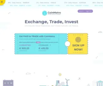 Coinmetro.com(The Best Crypto Exchange for Beginners and Pros) Screenshot