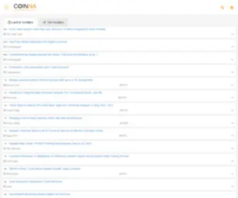 Coinna.com(Coin News Aggregator) Screenshot