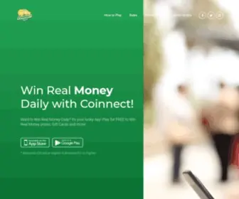 Coinnectapp.net(Win Real Money with Coinnect) Screenshot