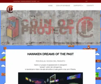 Coinop-Project.com(COINOP-PROJECT videogiochi arcade per rivivere i ricordi e le esperienze di gioco anni Ottanta) Screenshot