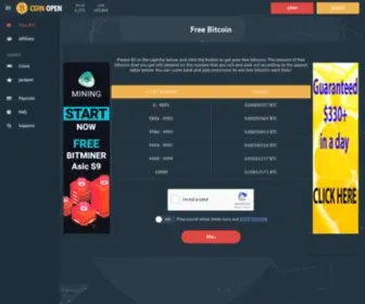 Coinopen.io(Coin Open) Screenshot