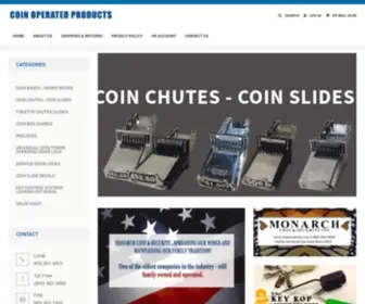 Coinoperatedproducts.com(Coin Operated Products) Screenshot