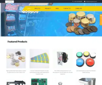 Coinopspare.com(Token, Redemption Ticket, Arcade Push Button, Cam Lock Manufacturers And Suppliers China) Screenshot