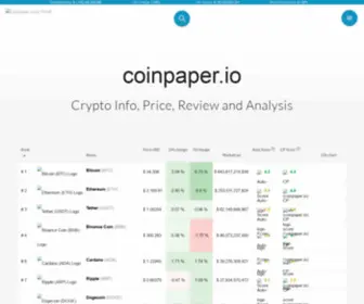 Coinpaper.io(Crypto Info) Screenshot