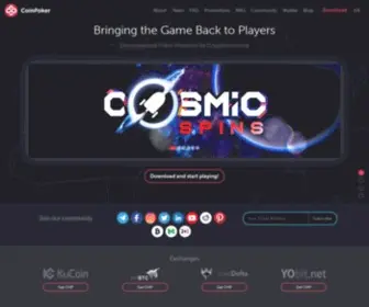 Coinpoker.com Screenshot