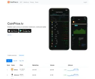 Coinprice.tv(Hlongvu&#039;s blog) Screenshot