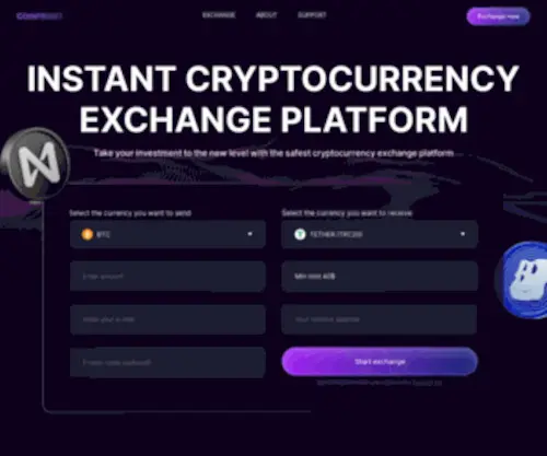 Coinprobit.com(Cryptocurrency trading and invest platform) Screenshot