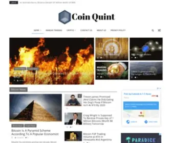 Coinquint.com(Coinquint) Screenshot