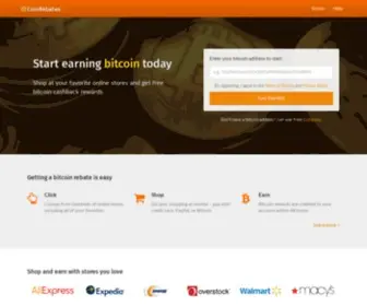 Coinrebates.com(CoinRebates) Screenshot