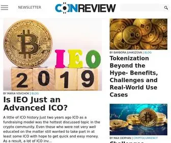 Coinreview.com(Coin Review) Screenshot