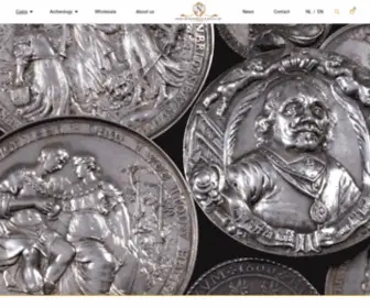 Coinsandart.com(Jongeling Numismatics & Ancient Art) Screenshot