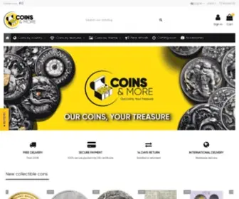 Coinsandmore.fr(Coins & More) Screenshot