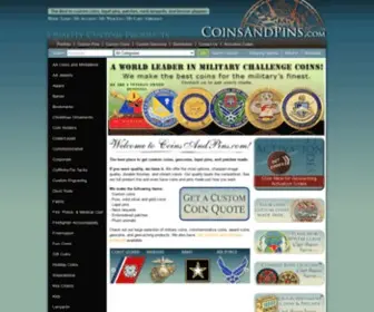 Coinsandpins.com(Coinsandpins) Screenshot