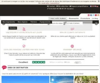 Coinsecret.com(Locations vacances en France) Screenshot