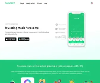 Coinseed.co(Invest, Earn, Trade) Screenshot