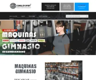 Coinslersport.com(Maquinas de gimnasio segundamano) Screenshot