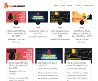 Coinsuggest.com(All About Bitcoin) Screenshot