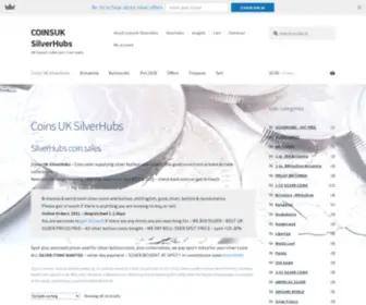 Coinsuk.co.uk(COINSUK SilverHubs coin shop) Screenshot