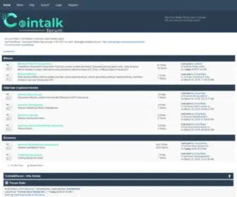 Cointalkforum.com(My Blog) Screenshot