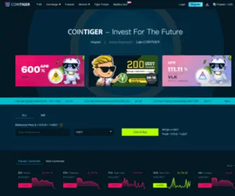 Cointiger.pub(比特币交易平台) Screenshot