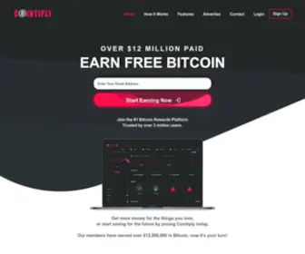 Cointiply.com(Cointiply Bitcoin Rewards) Screenshot