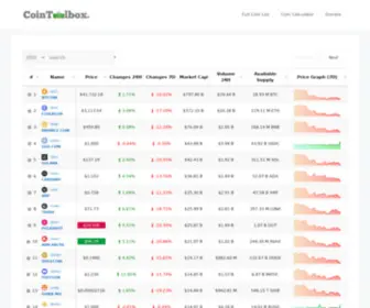 Cointoolbox.com(Cointoolbox) Screenshot