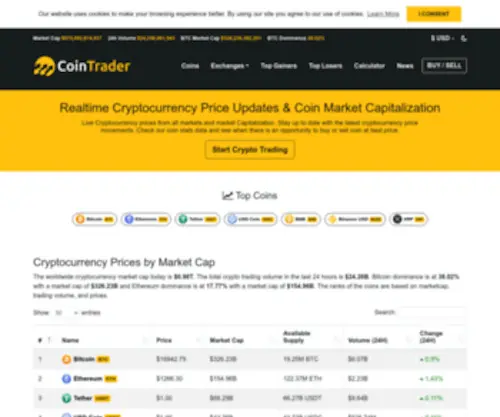 Cointrader.net(Cointrader) Screenshot